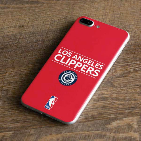 NBA Los Angeles Clippers Standard Red iPhone 7 Plus Skin