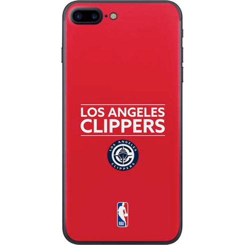 NBA Los Angeles Clippers Standard Red iPhone 8 Plus Skin