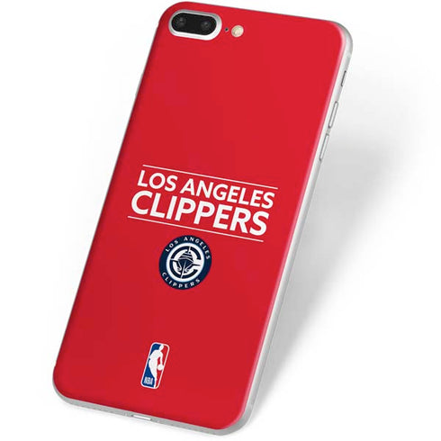NBA Los Angeles Clippers Standard Red iPhone 8 Plus Skin