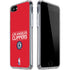 NBA Los Angeles Clippers Standard Red iPhone SE (2nd & 3rd Gen) Clear Case