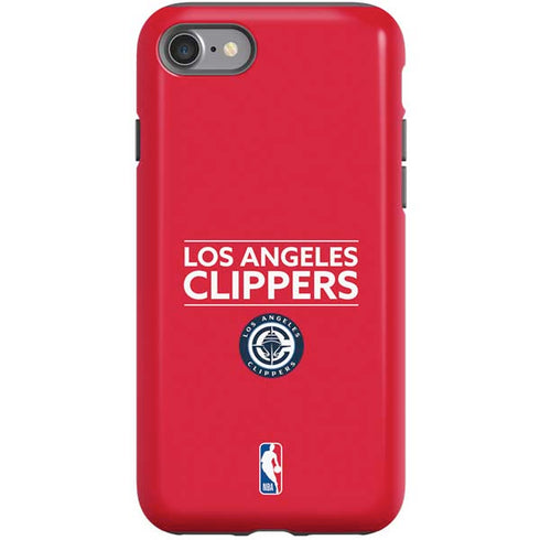 NBA Los Angeles Clippers Standard Red iPhone SE (2nd & 3rd Gen) Pro Case