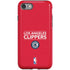 NBA Los Angeles Clippers Standard Red iPhone SE (2nd & 3rd Gen) Pro Case