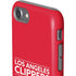 NBA Los Angeles Clippers Standard Red iPhone SE (2nd & 3rd Gen) Pro Case