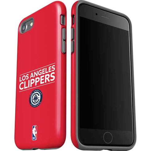 NBA Los Angeles Clippers Standard Red iPhone SE (2nd & 3rd Gen) Pro Case