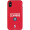 NBA Los Angeles Clippers Standard Red iPhone X Pro Case