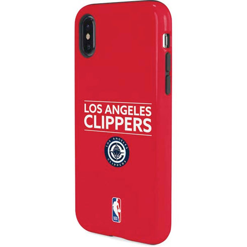 NBA Los Angeles Clippers Standard Red iPhone X Pro Case