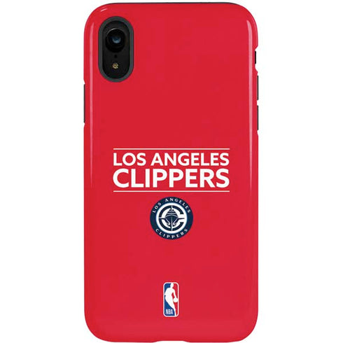NBA Los Angeles Clippers Standard Red iPhone XR Pro Case