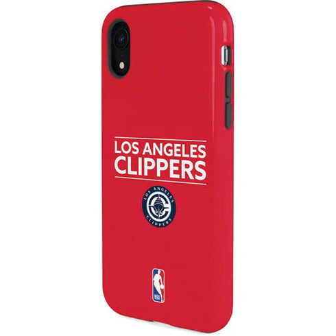 NBA Los Angeles Clippers Standard Red iPhone XR Pro Case