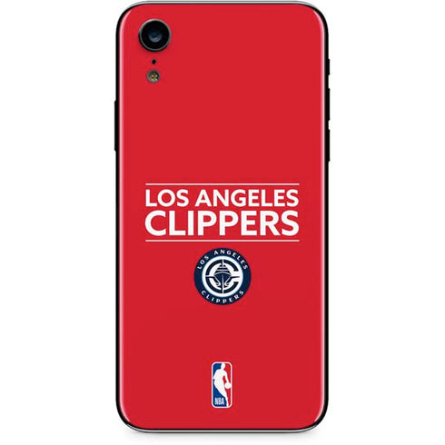 NBA Los Angeles Clippers Standard Red iPhone XR Skin