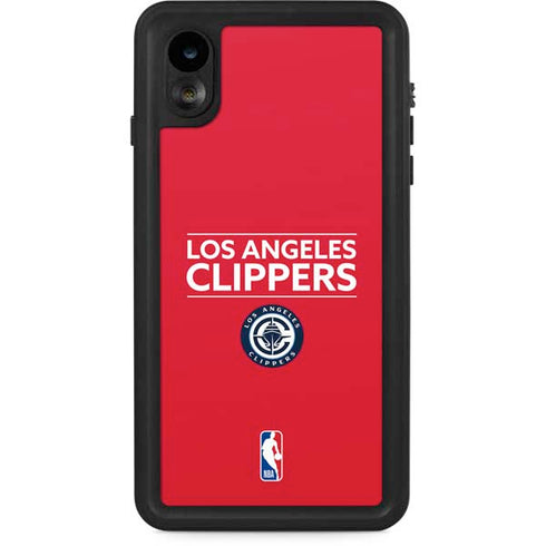 NBA Los Angeles Clippers Standard Red iPhone XR Waterproof Case