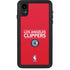 NBA Los Angeles Clippers Standard Red iPhone XR Waterproof Case
