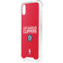 NBA Los Angeles Clippers Standard Red iPhone XS Clear Case