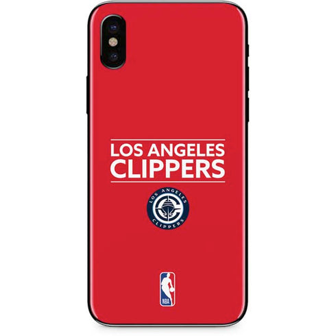 NBA Los Angeles Clippers Standard Red iPhone XS Max Skin