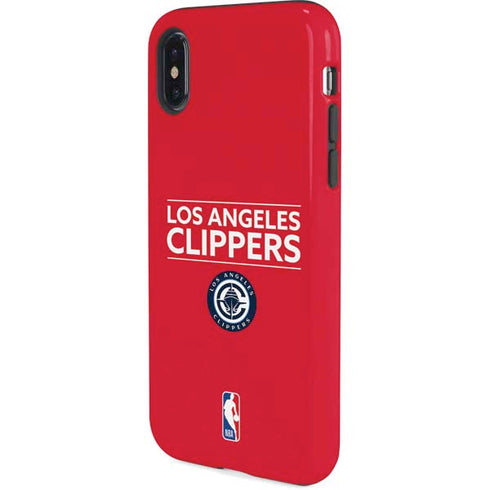 NBA Los Angeles Clippers Standard Red iPhone XS Pro Case
