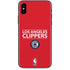 NBA Los Angeles Clippers Standard Red iPhone XS Skin