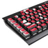 NBA Los Angeles Clippers Standard Red K95 RGB PLATINUM Mechanical Gaming Keyboard Skin