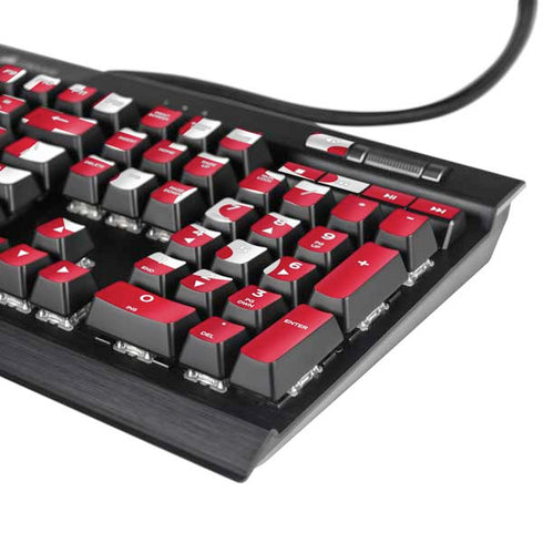NBA Los Angeles Clippers Standard Red K95 RGB PLATINUM Mechanical Gaming Keyboard Skin