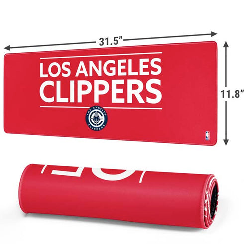 NBA Los Angeles Clippers Standard Red Gaming Mouse Pad