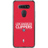 NBA Los Angeles Clippers Standard Red LG K51/Q51 Clear Case