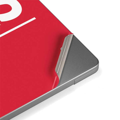 NBA Los Angeles Clippers Standard Red MacBook Pro 14in (2021-24) Skin