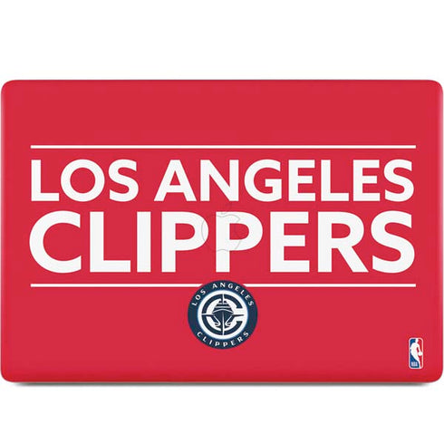 NBA Los Angeles Clippers Standard Red MacBook Skins