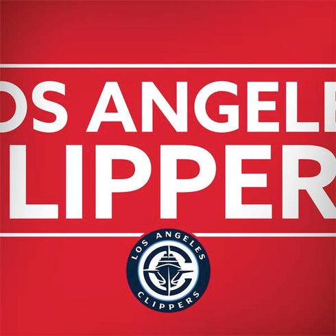 NBA Los Angeles Clippers Standard Red MacBook Skins