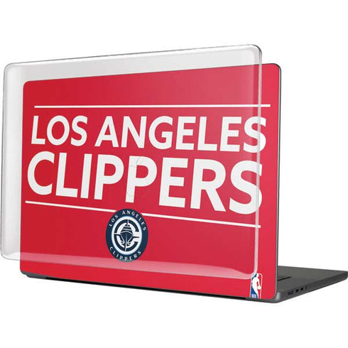 NBA Los Angeles Clippers Standard Red MacBook Pro 16in (2021-25) Case plus Skin