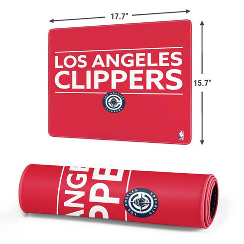 NBA Los Angeles Clippers Standard Red Gaming Mouse Pad