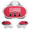 NBA Los Angeles Clippers Standard Red Meta Quest 3 Skin