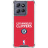 NBA Los Angeles Clippers Standard Red Moto G 5G (2025) Clear Case