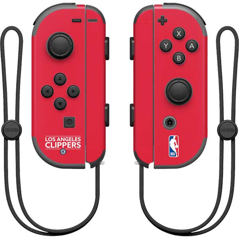NBA Los Angeles Clippers Standard Red Nintendo Skins