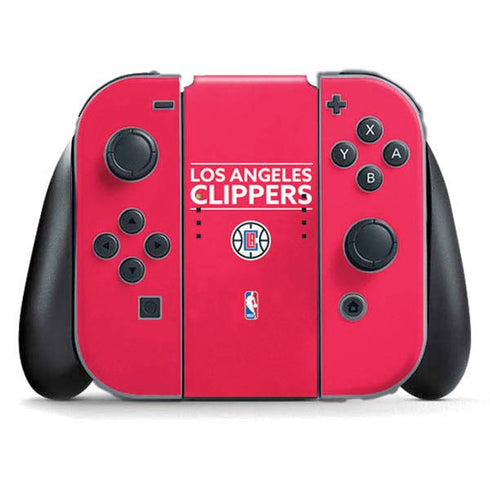 NBA Los Angeles Clippers Standard Red Nintendo Skins
