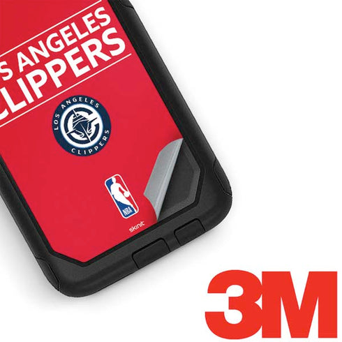 NBA Los Angeles Clippers Standard Red Otterbox Commuter Galaxy Skin