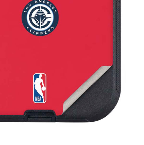 NBA Los Angeles Clippers Standard Red Otterbox Defender iPhone Skin