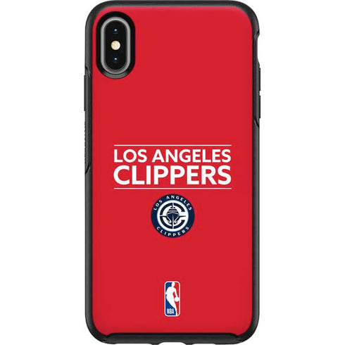 NBA Los Angeles Clippers Standard Red Otterbox Symmetry iPhone Skin