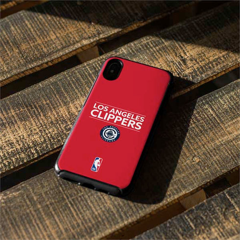 NBA Los Angeles Clippers Standard Red Otterbox Symmetry iPhone Skin