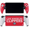 NBA Los Angeles Clippers Standard Red PlayStation Portal Remote Player Skin