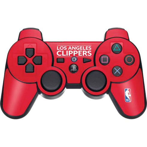 NBA Los Angeles Clippers Standard Red PS3 Dual Shock wireless controller Skin