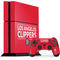 NBA Los Angeles Clippers Standard Red PS4 Console and Controller Bundle Skin