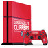 NBA Los Angeles Clippers Standard Red PS4 Console and Controller Bundle Skin