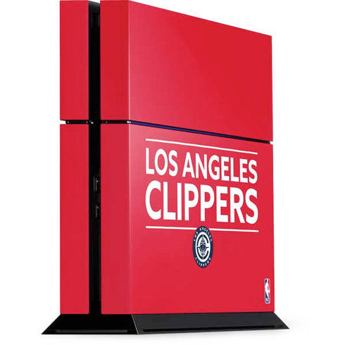 NBA Los Angeles Clippers Standard Red PlayStation PS4 Skins