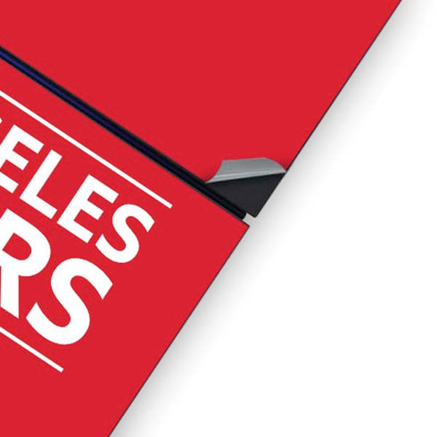 NBA Los Angeles Clippers Standard Red PS4 Console Skin