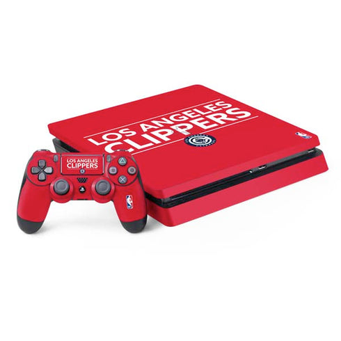 NBA Los Angeles Clippers Standard Red PlayStation PS4 Skins