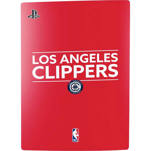 NBA Los Angeles Clippers Standard Red PS5 Bundle Skin