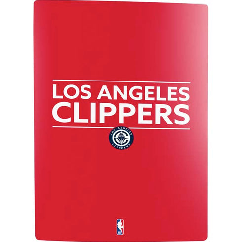 NBA Los Angeles Clippers Standard Red PS5 Digital Edition Console Skin