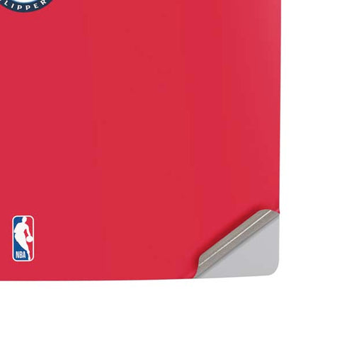 NBA Los Angeles Clippers Standard Red PS5 Digital Edition Console Skin