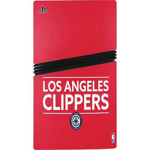 NBA Los Angeles Clippers Standard Red PS5 Pro Bundle Skin