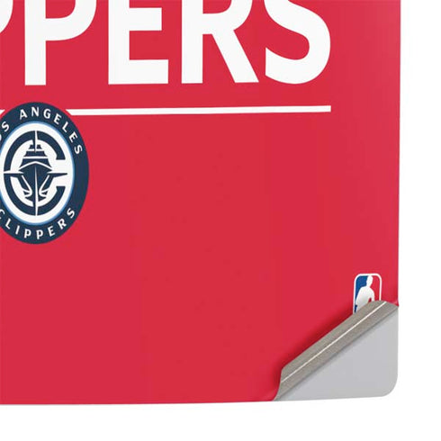 NBA Los Angeles Clippers Standard Red PS5 Pro Console Skin