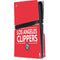 NBA Los Angeles Clippers Standard Red PS5 Pro Disk Console Skin