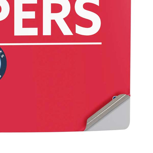 NBA Los Angeles Clippers Standard Red PS5 Pro Disk Console Skin